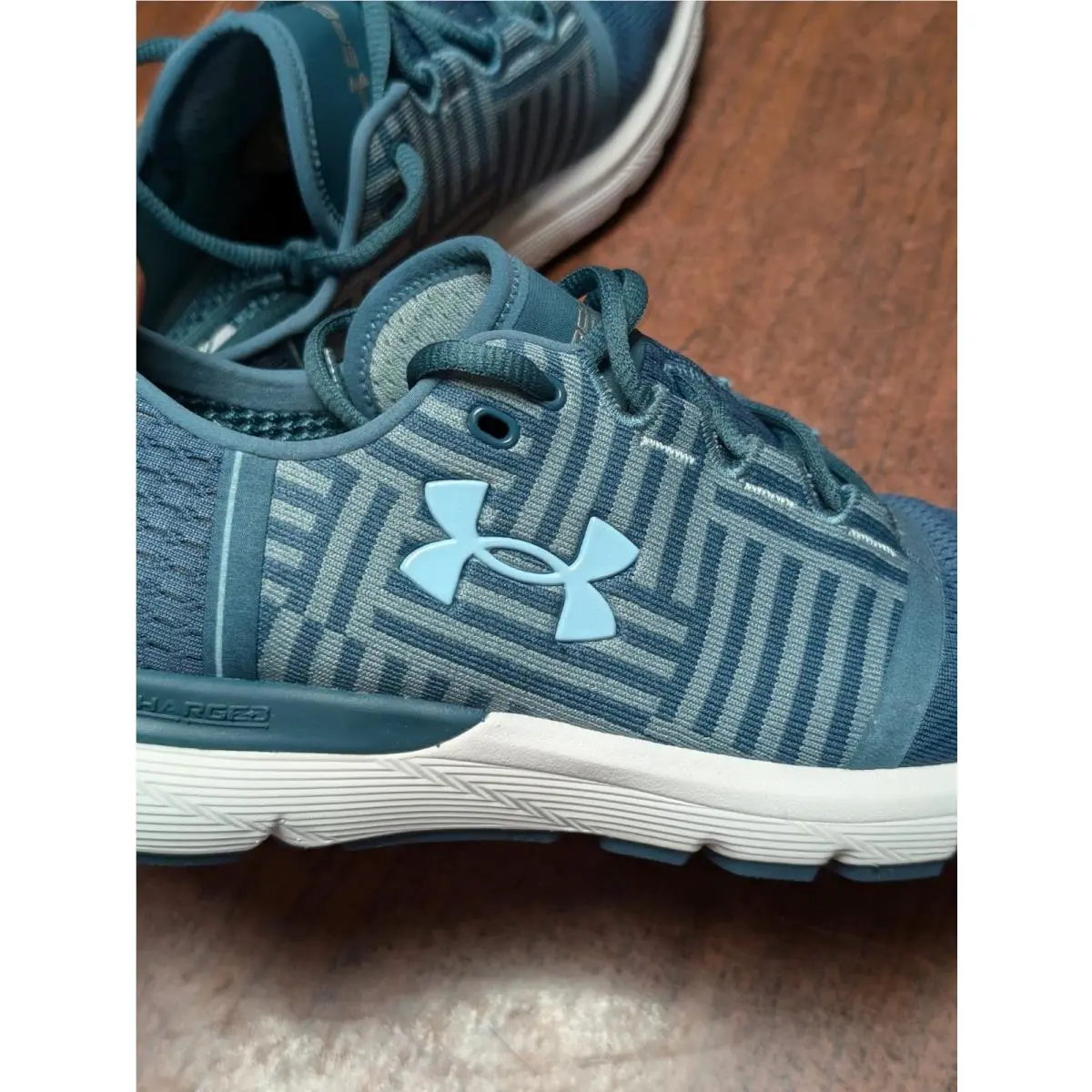 Under Armour shoes - Under Armour Speedform Gemini3 CY RE Running Shoe - 1285481-299 - Teal (UPC: 0190085919660) 4