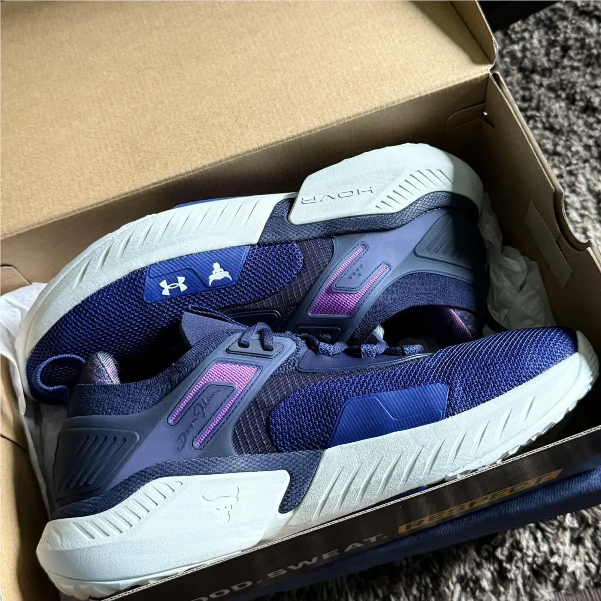 Under Armour shoes - Under Armour Project Rock 5 - 3025976-401 - Blue 13