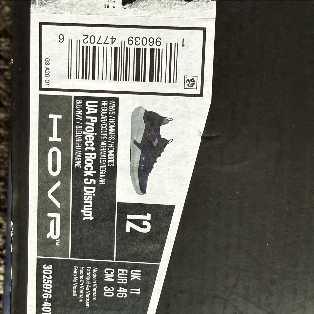 Under Armour shoes - Under Armour Project Rock 5 - 3025976-401 - Blue 15