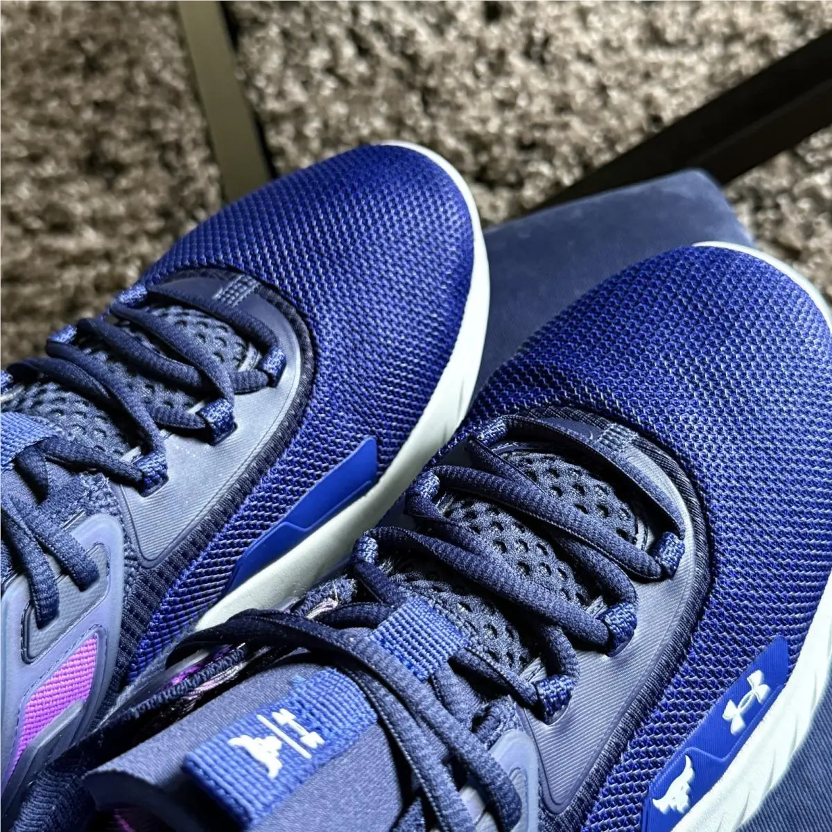 Under Armour shoes - Under Armour Project Rock 5 - 3025976-401 - Blue 7