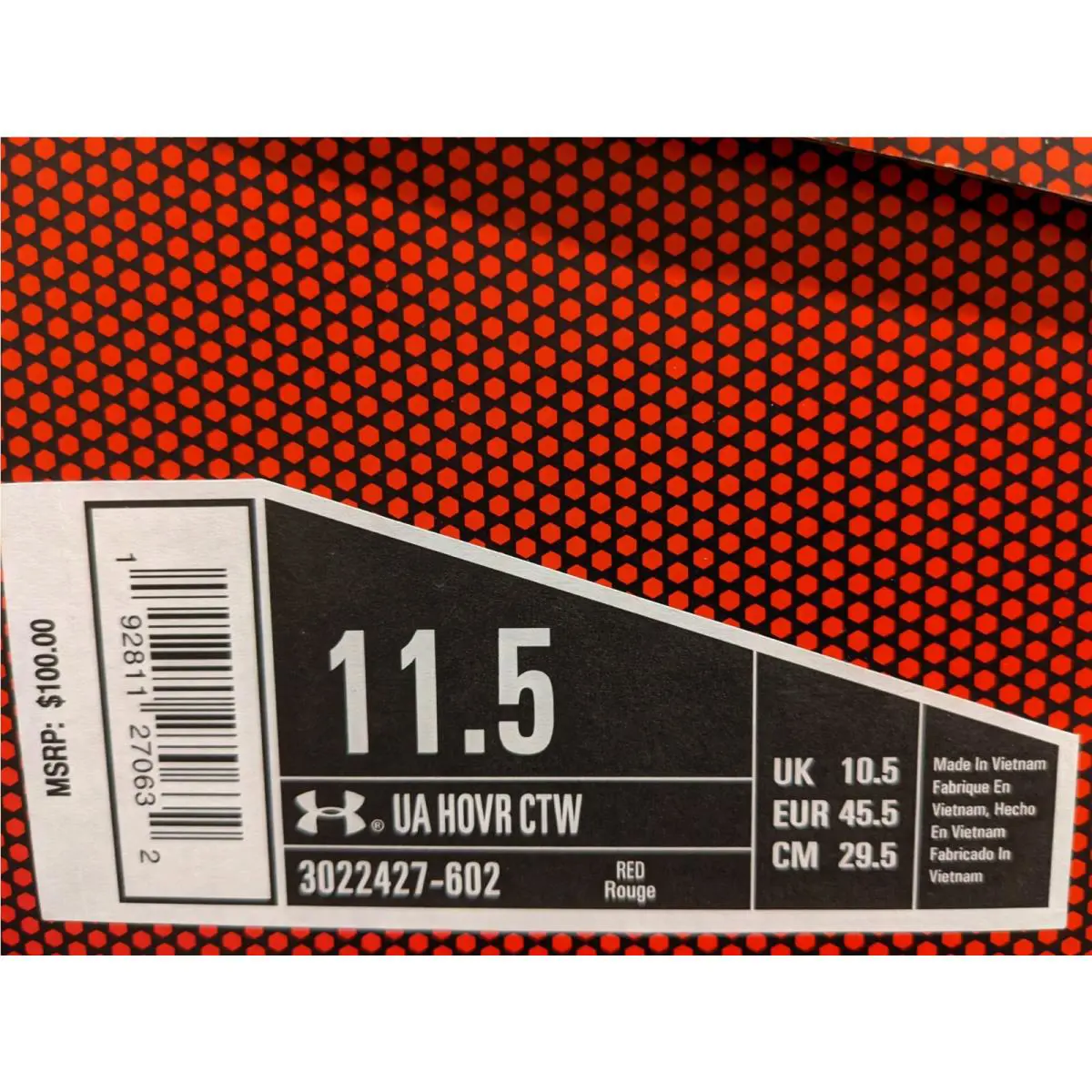 Under Armour shoes - Under Armour HOVR - HOVR - Red 4