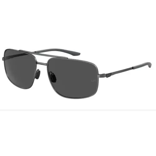 Under Armour UA 0015/G/S 0KJ1/IR Dark Ruthenium/gray Navigator Men`s Sunglasses