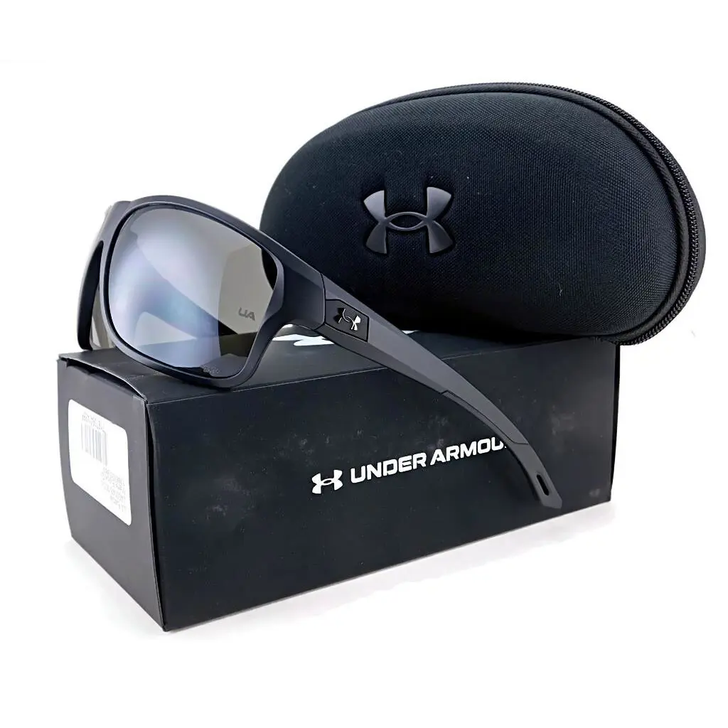 Under Armour Battle Polarized Tactical Z87+ Sunglasses Matte Black / Gray Lens - Frame: Black, Lens: Gray