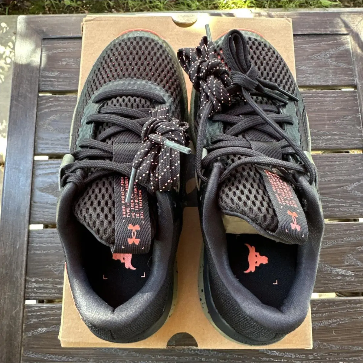 Under Armour shoes - Under Armour Project Rock 2 - Orange 8