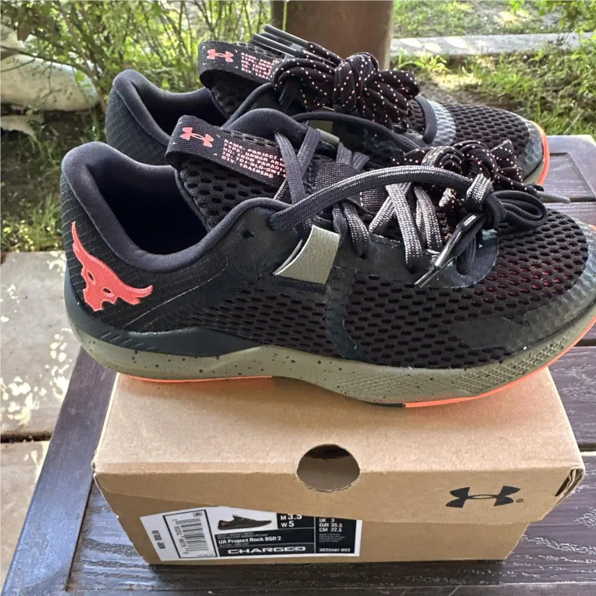 Under Armour shoes - Under Armour Project Rock 2 - Orange 2