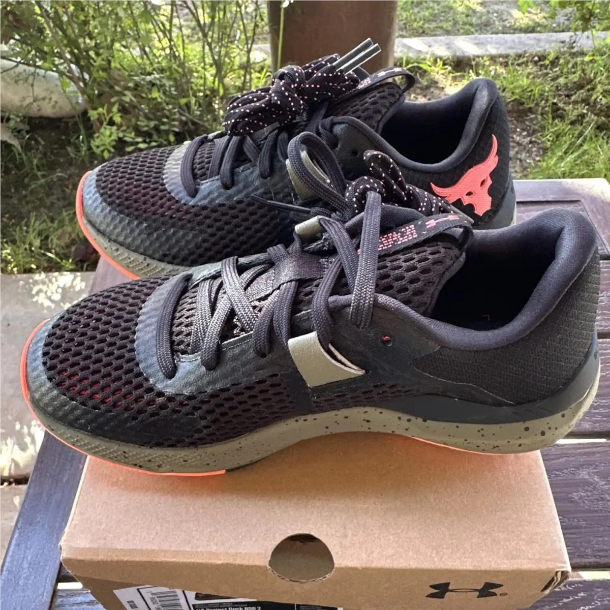 Under Armour shoes - Under Armour Project Rock 2 - Orange 4