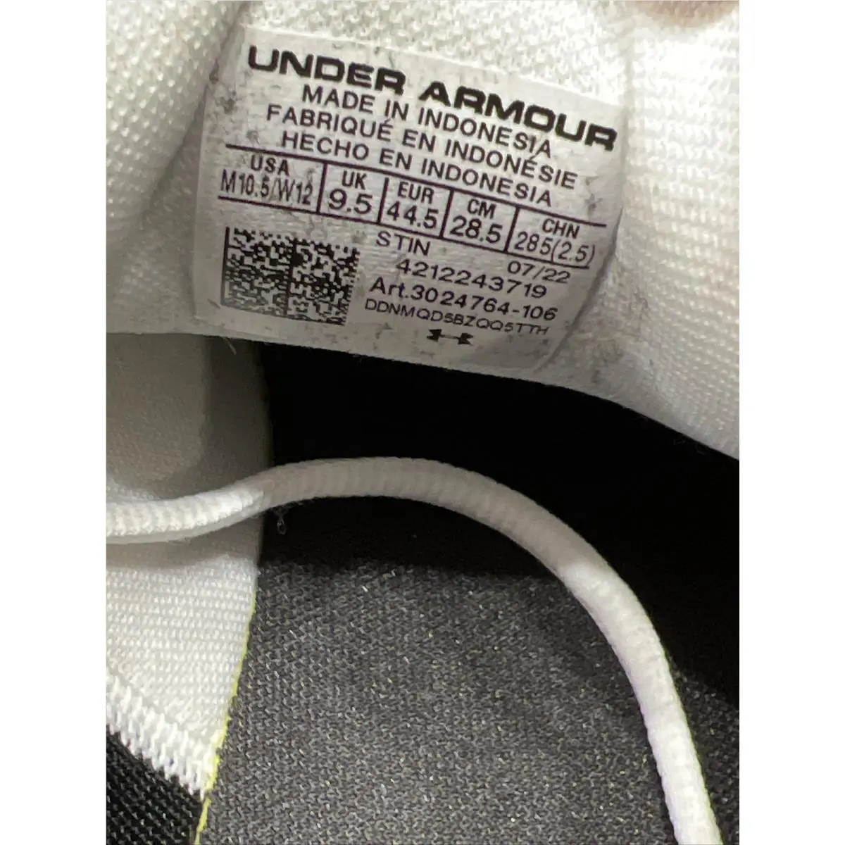 Under Armour shoes - White 8