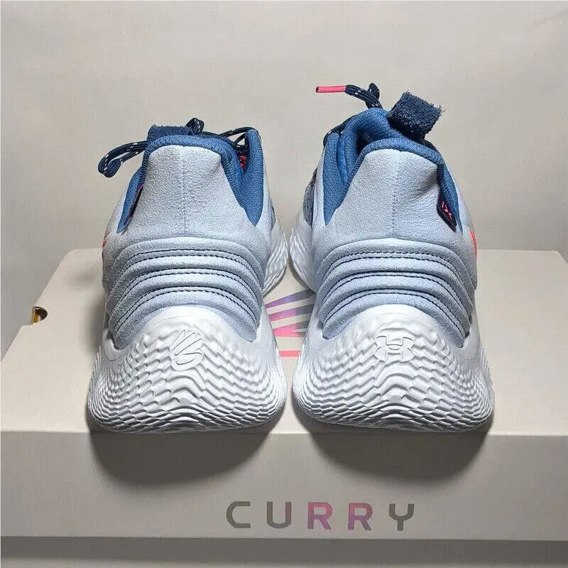 Under Armour shoes - Under Armour Curry 9 - Curry - 3025684-405 - Blue (UPC: 195252290979) 5