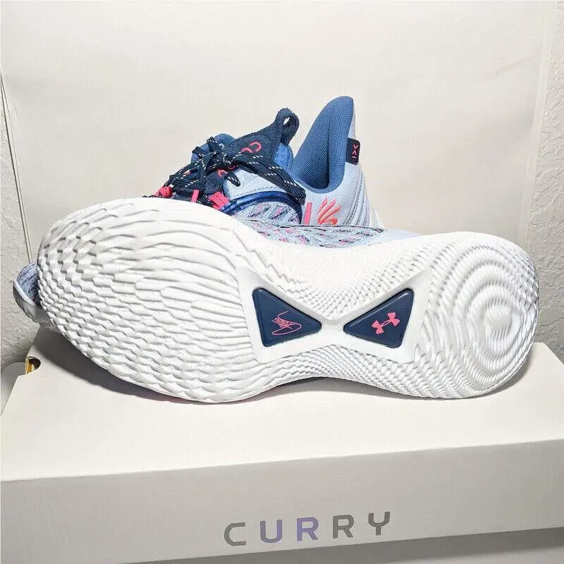 Under Armour shoes - Under Armour Curry 9 - Curry - 3025684-405 - Blue (UPC: 195252290979) 6