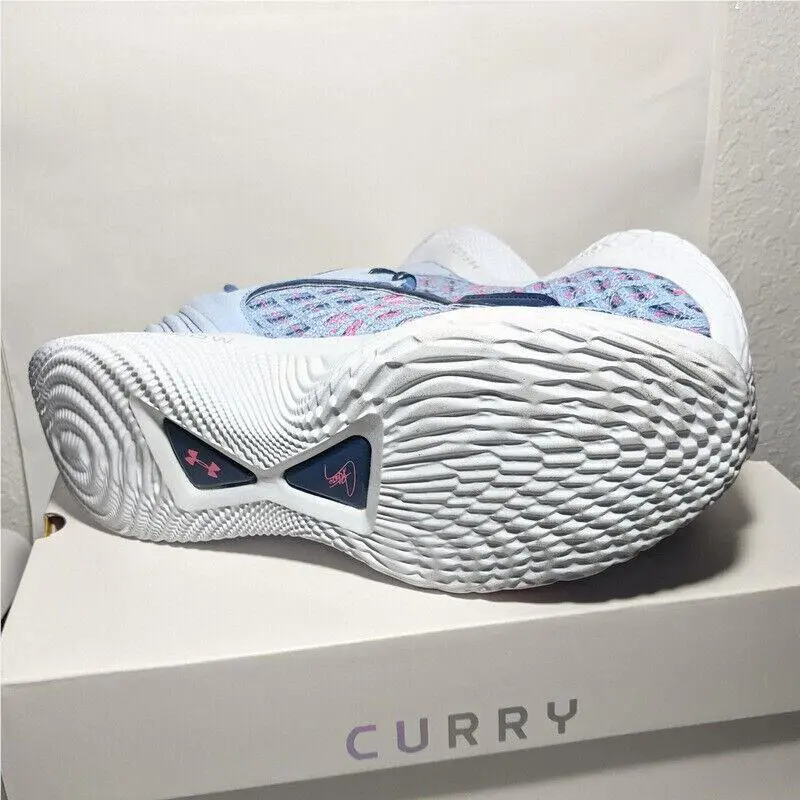 Under Armour shoes - Under Armour Curry 9 - Curry - 3025684-405 - Blue (UPC: 195252290979) 7