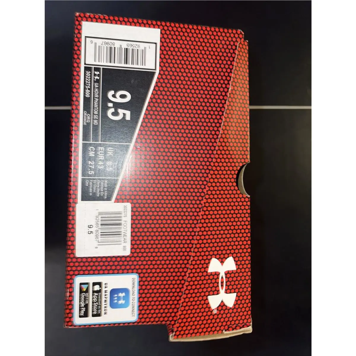 Under Armour shoes - Under Armour HOVR Phantom - HOVR Phantom - 3022275-800 - Orange 0
