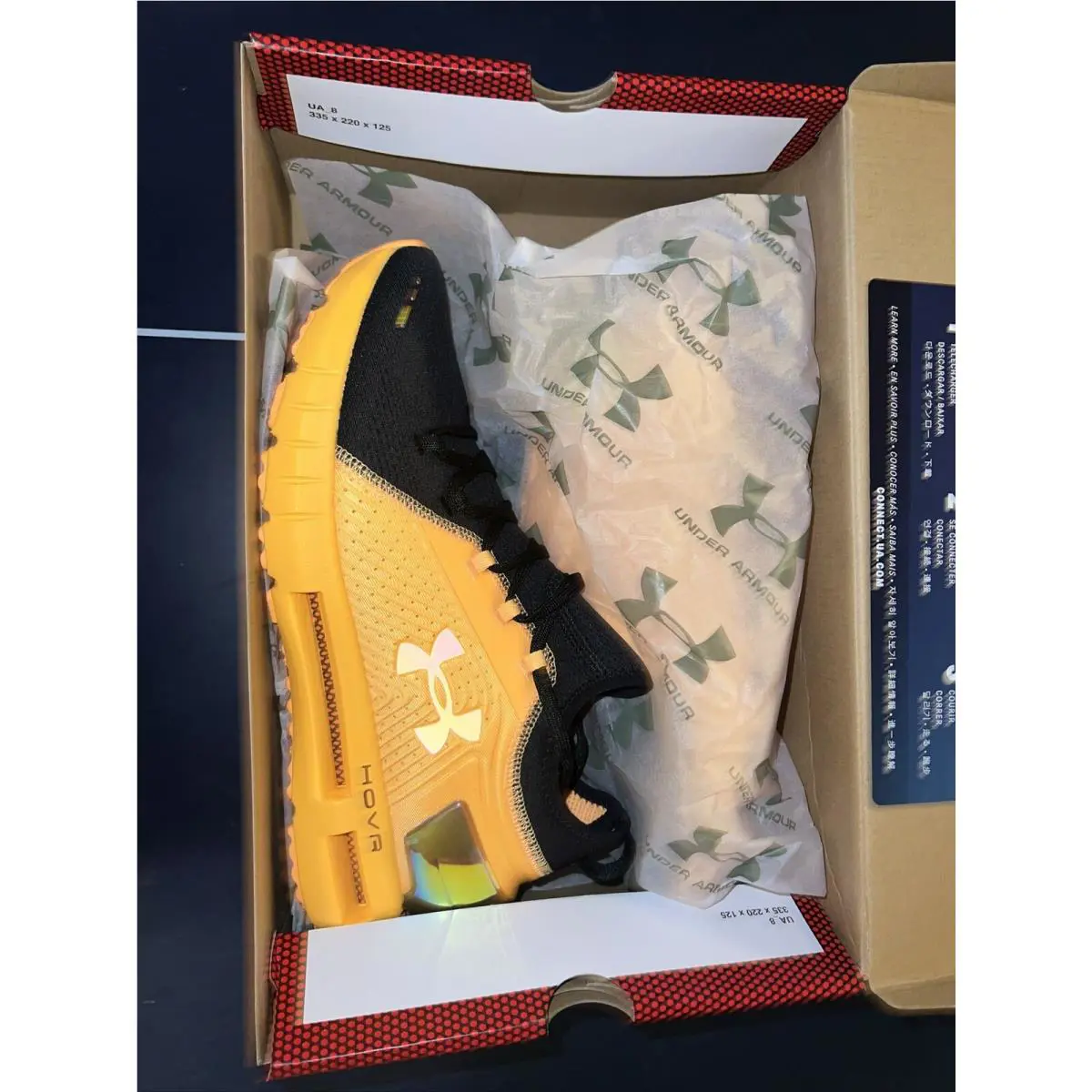 Under Armour shoes - Under Armour HOVR Phantom - HOVR Phantom - 3022275-800 - Orange 2