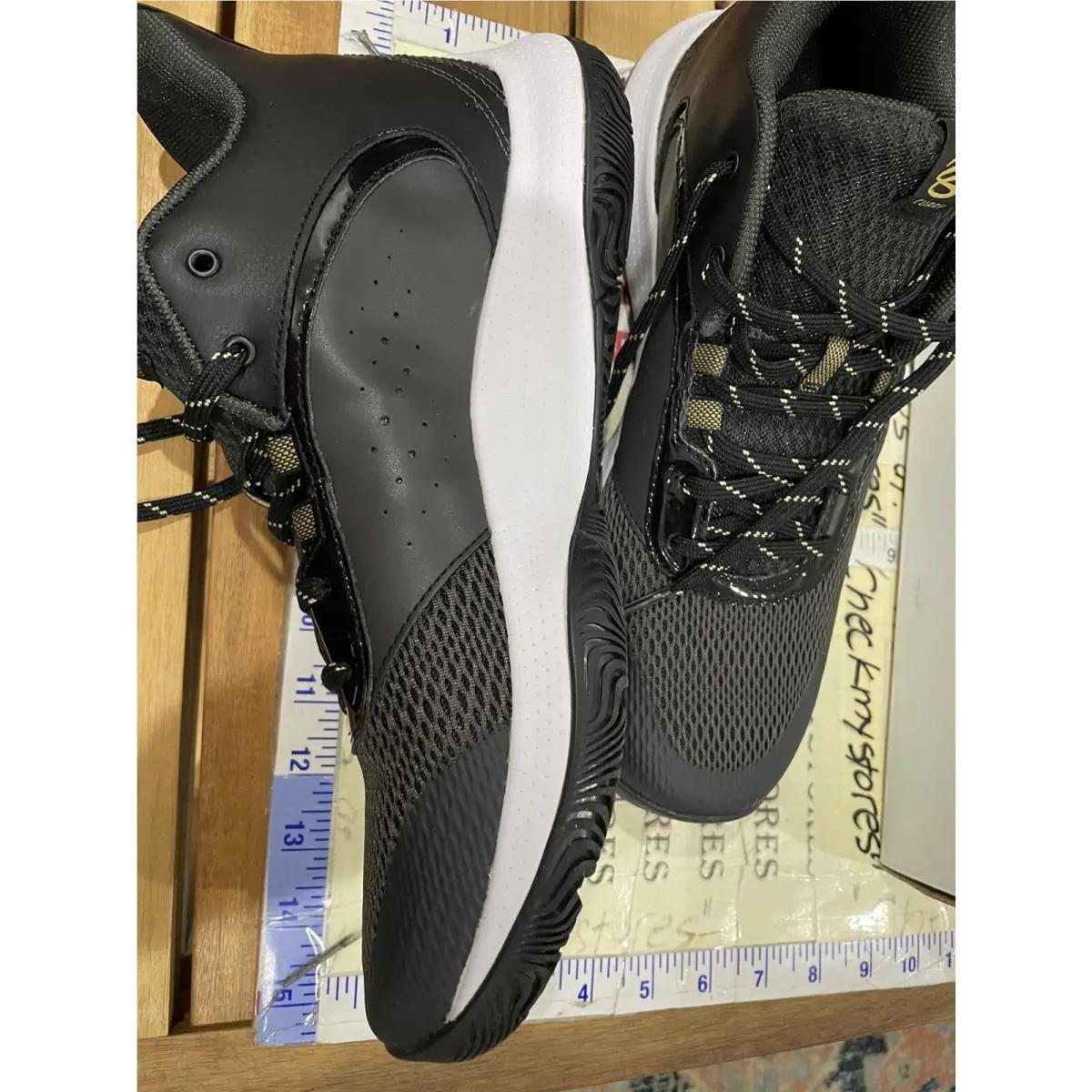 Under Armour shoes - Under Armour Curry 3Z6 - Curry - 3025090102 - Black Gold Multi (UPC: 0196040271262) 8