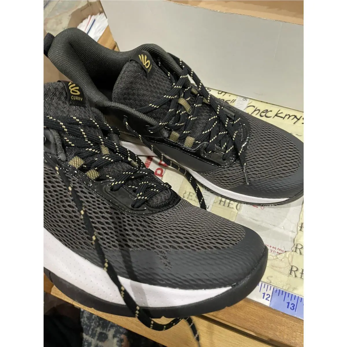 Under Armour shoes - Under Armour Curry 3Z6 - Curry - 3025090102 - Black Gold Multi (UPC: 0196040271262) 11