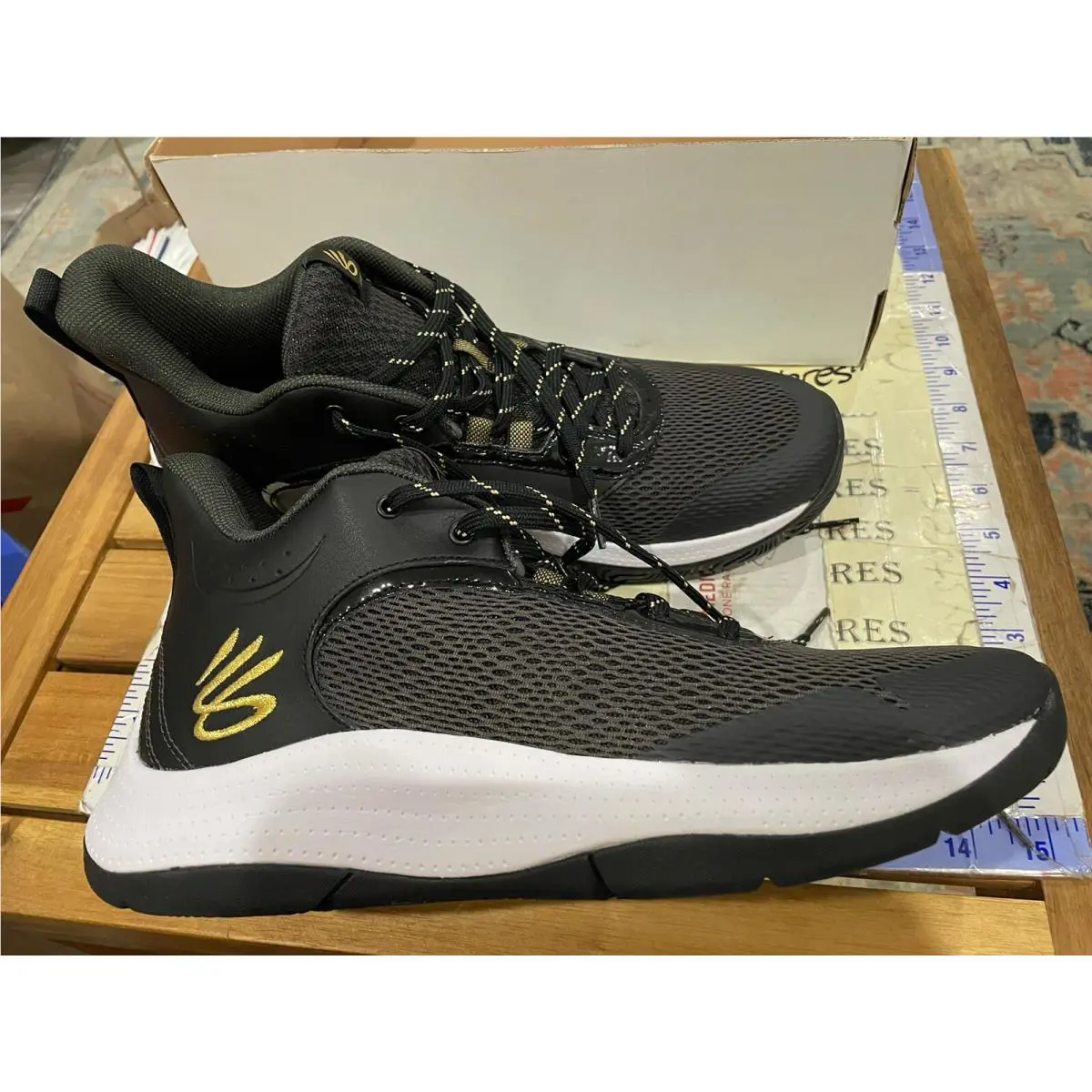 Under Armour shoes - Under Armour Curry 3Z6 - Curry - 3025090102 - Black Gold Multi (UPC: 0196040271262) 0