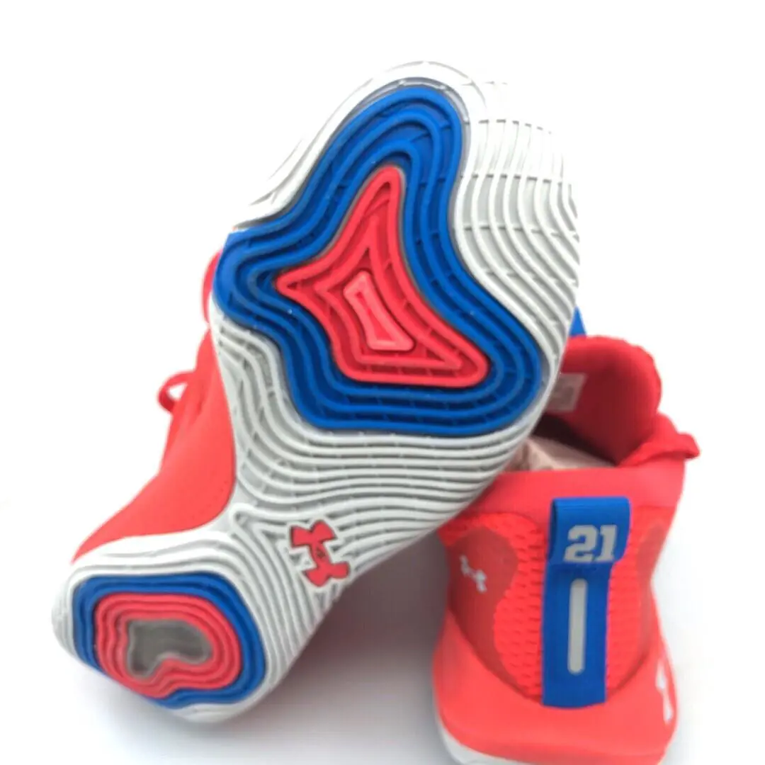 Under Armour shoes - Under Armour Embiid 1 - Embiid - 3023529-603 - Orange 3