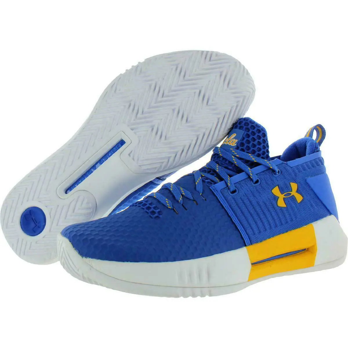 Under Armour shoes - Drive 4 - Drive - Powder Blue/White/Gold 0