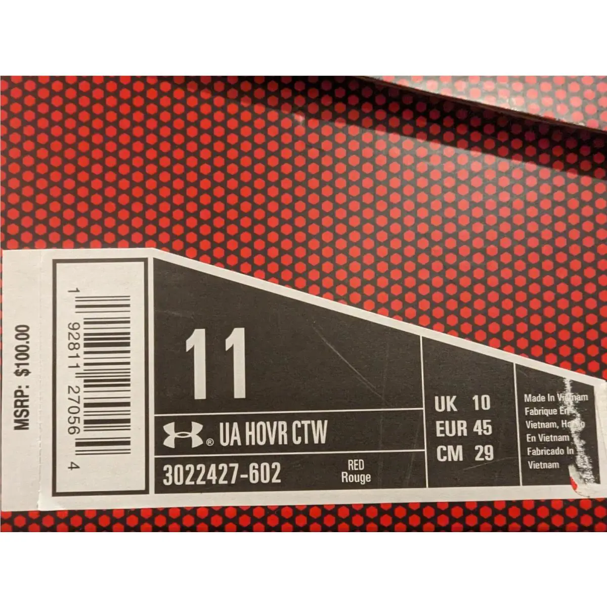 Under Armour shoes - Under Armour HOVR - HOVR - Red 4