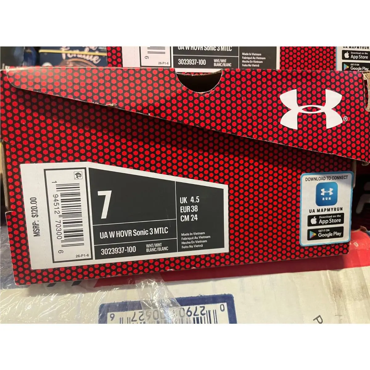 Under Armour shoes - Under Armour HOVR Sonic - HOVR Sonic - White 3