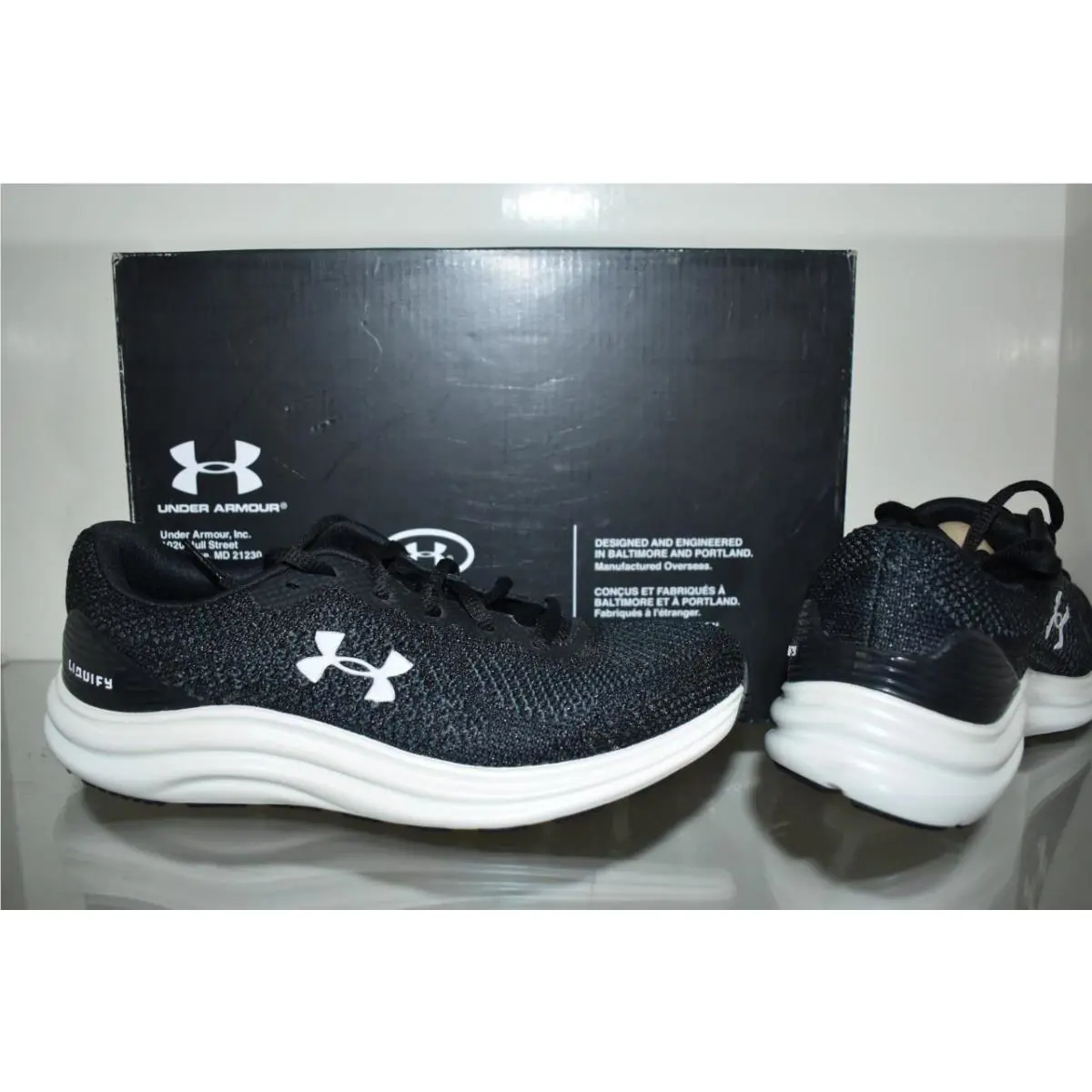 Under Armour shoes - Under Armour Liquify - Liquify - 3021963 002 - Black (UPC: 193445002422) 1