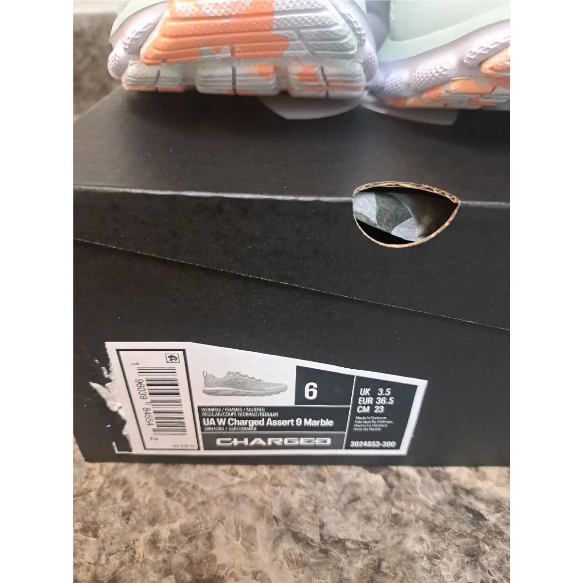 Under Armour shoes - Under Armour Charged Assert - Charged Assert - 3024853-300 - Multicolor (UPC: 196039845542) 1