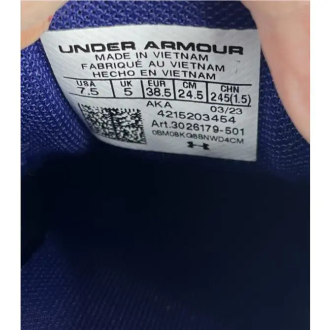 Under Armour shoes - Under Armour Charged Assert 10 - Purple 7