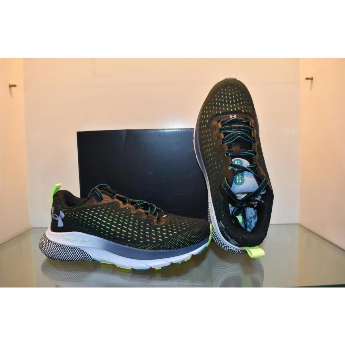 Under Armour shoes - Under Armour HOVR Turbulence Marble - 3027029 100 - Black (UPC: 196040976273) 0