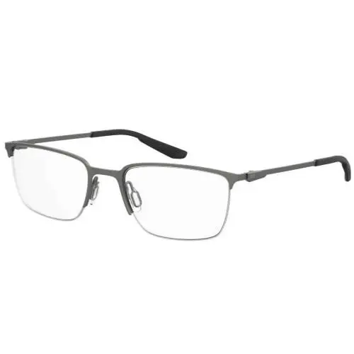 Under Armour Ua 5005/G 0R80/00 Matte Ruthenium Metal Rectangle Unisex Eyeglasses