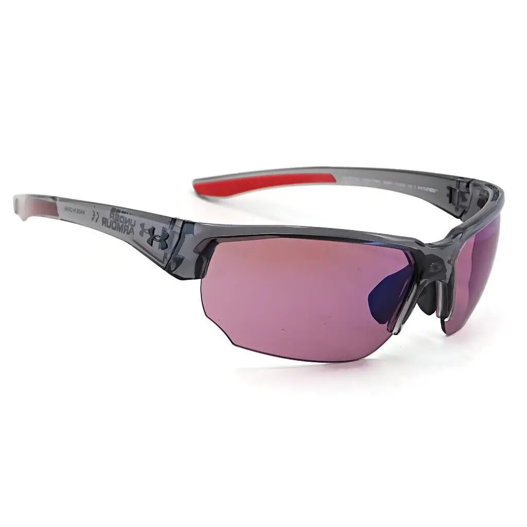 Blitzing Sport Sunglasses Trans Jet Gray / UA Tuned Golf Lens by Under Armour