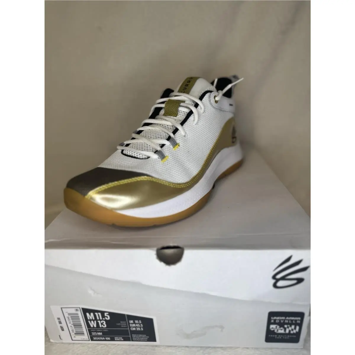 Under Armour shoes - Under Armour UA 3Z5 Steph Curry - White 2