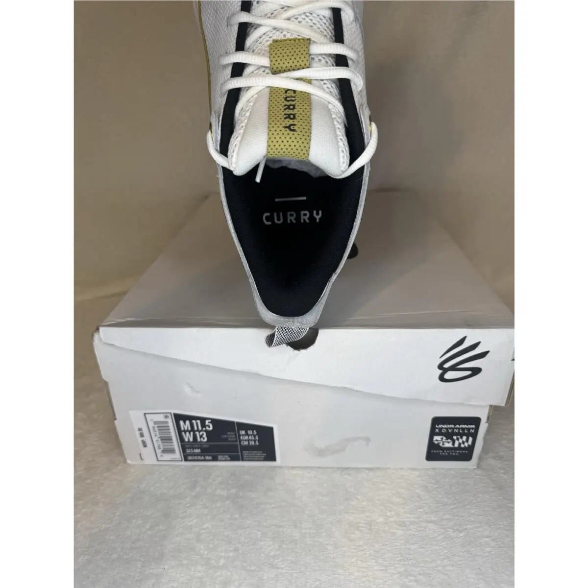 Under Armour shoes - Under Armour UA 3Z5 Steph Curry - White 3