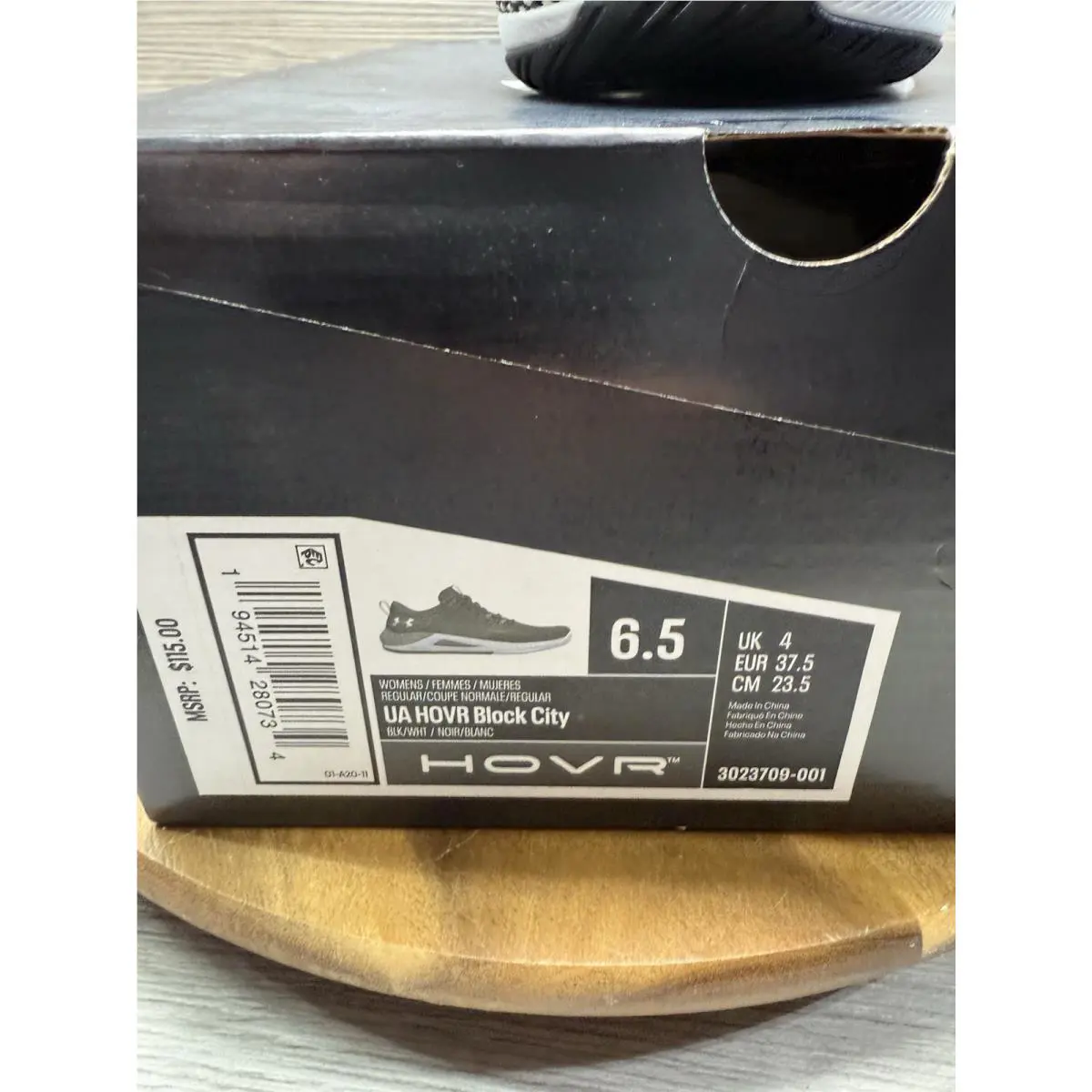 Under Armour shoes - Under Armour Block City - Block City - 3023709 - Black 5