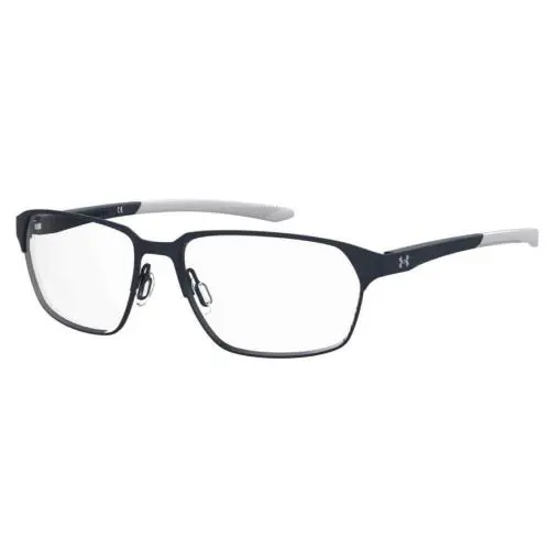 Under Armour Ua 5021/G 0FLL/00 Matte Blue Rectangle Metal Unisex Eyeglasses
