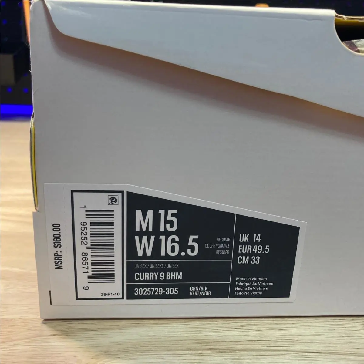 Under Armour shoes - Curry Flow 9 - Curry Flow - White 12