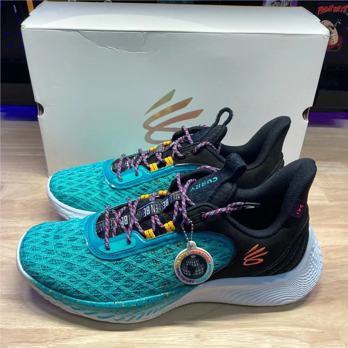 Under Armour shoes - Curry Flow 9 - Curry Flow - White 2
