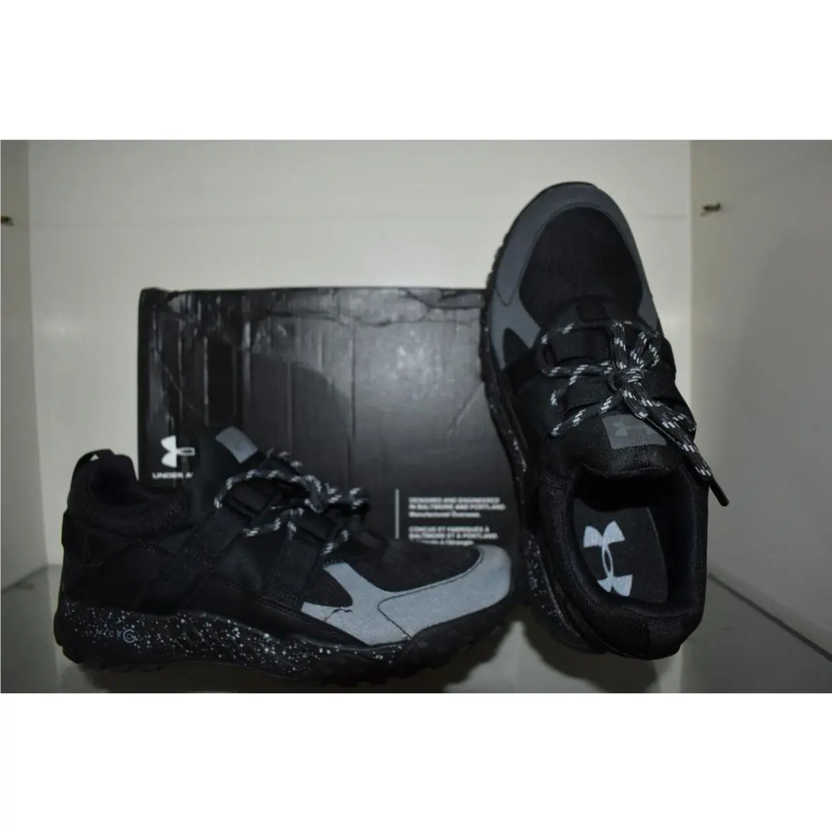 Under Armour shoes - Under Armour Unisex UA Valsetz Trek Sportstyle - 3022620 001 - Black (UPC: 192811195300) 0