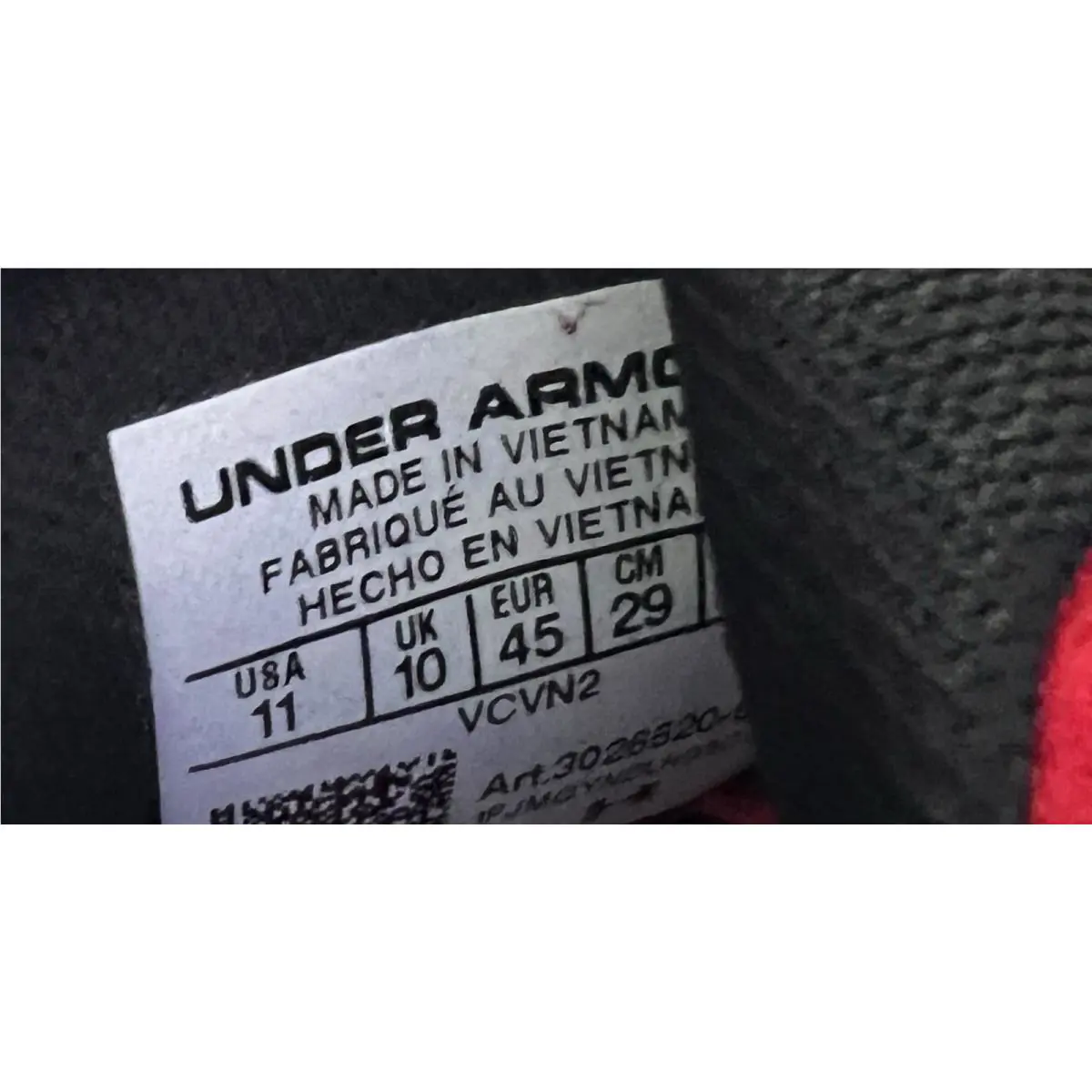 Under Armour shoes - Under Armour HOVR Turbulence 2 - Red (UPC: 197778384774) 9