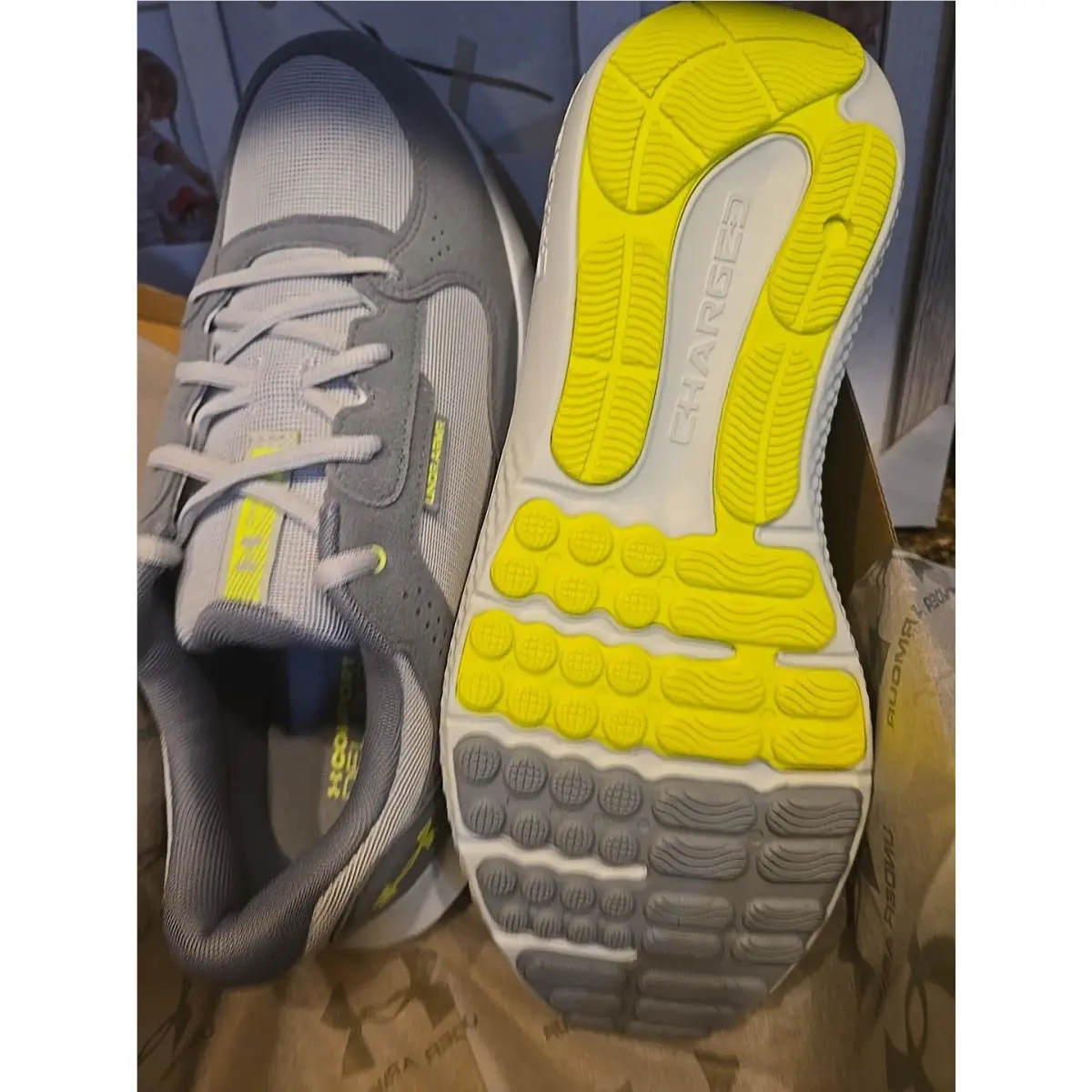 Under Armour shoes - Under Armour Charged Versurge - Charged Versurge - Gray 2