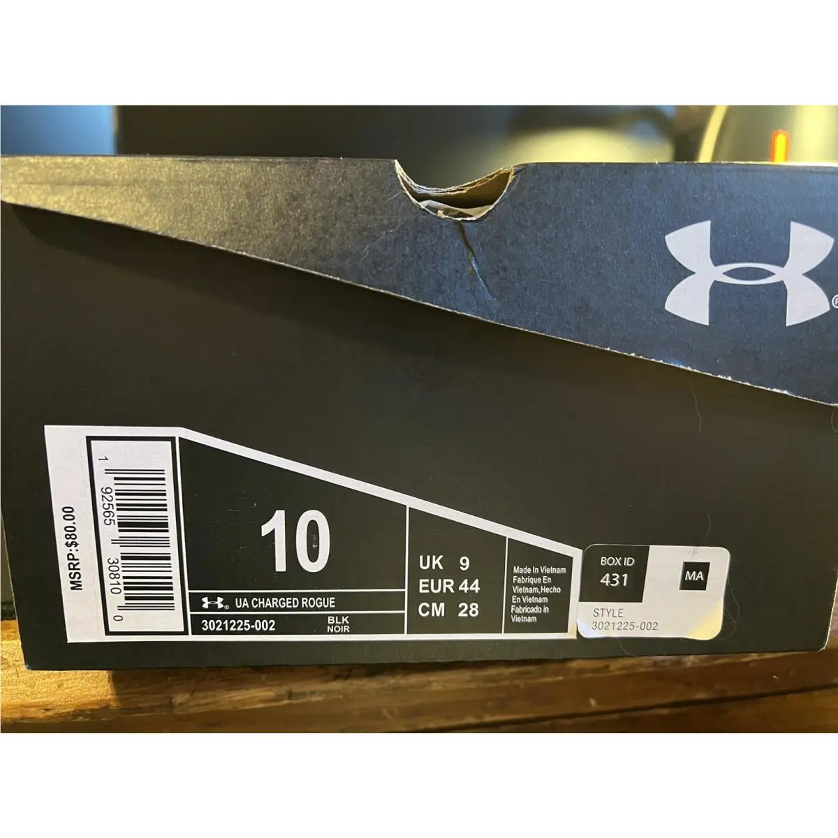 Under Armour shoes - Under Armour Charged Rogue - Charged Rogue - Black 4