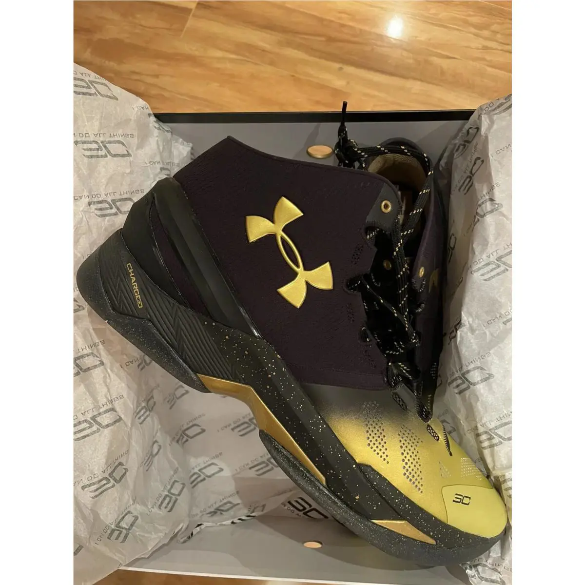 Under Armour shoes - Under armour Curry 1 - Curry - Black 9