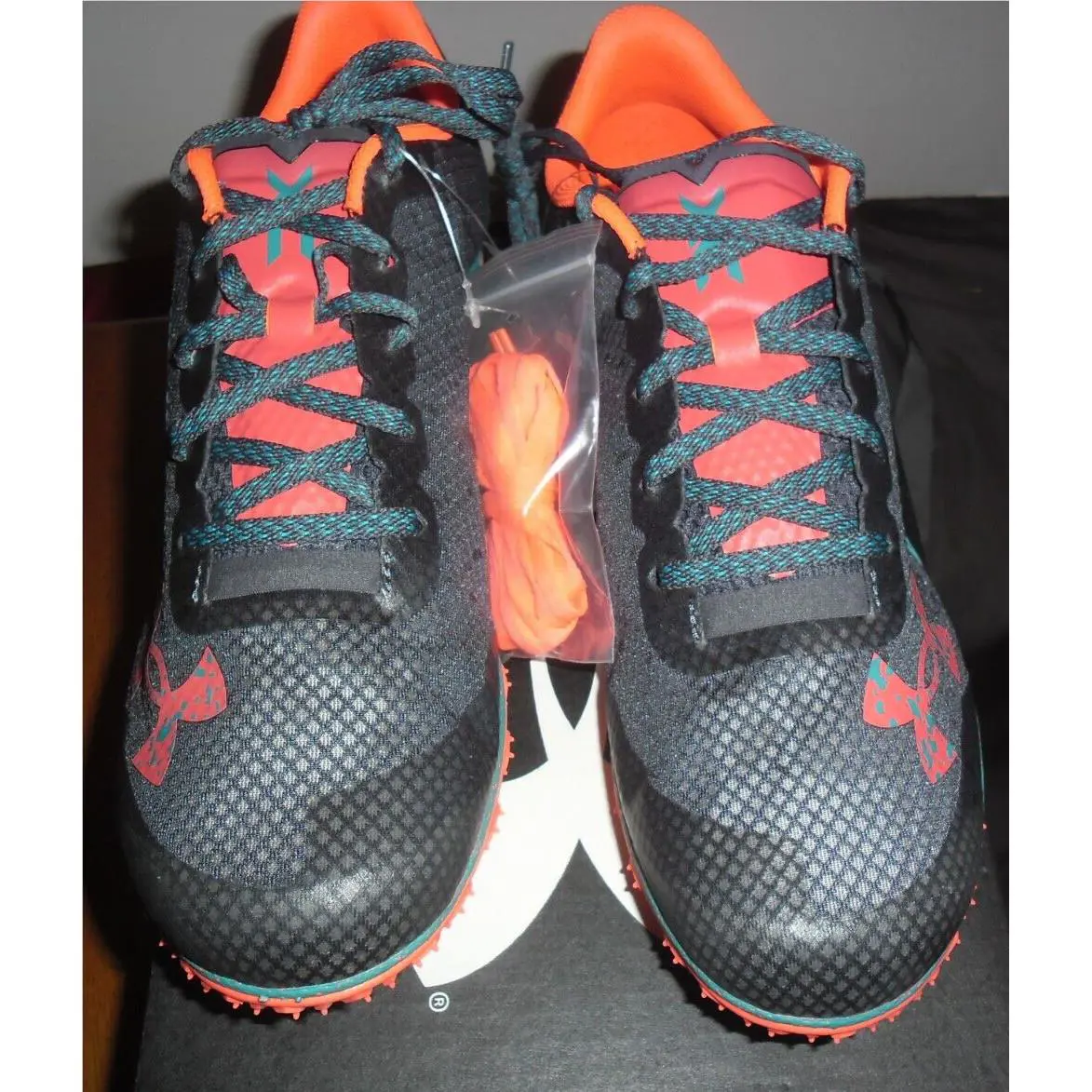Under Armour shoes - 3022382-401 - 3022382-401 - Wire/Teal Rush/Beta Red (UPC: 192811336567) 3