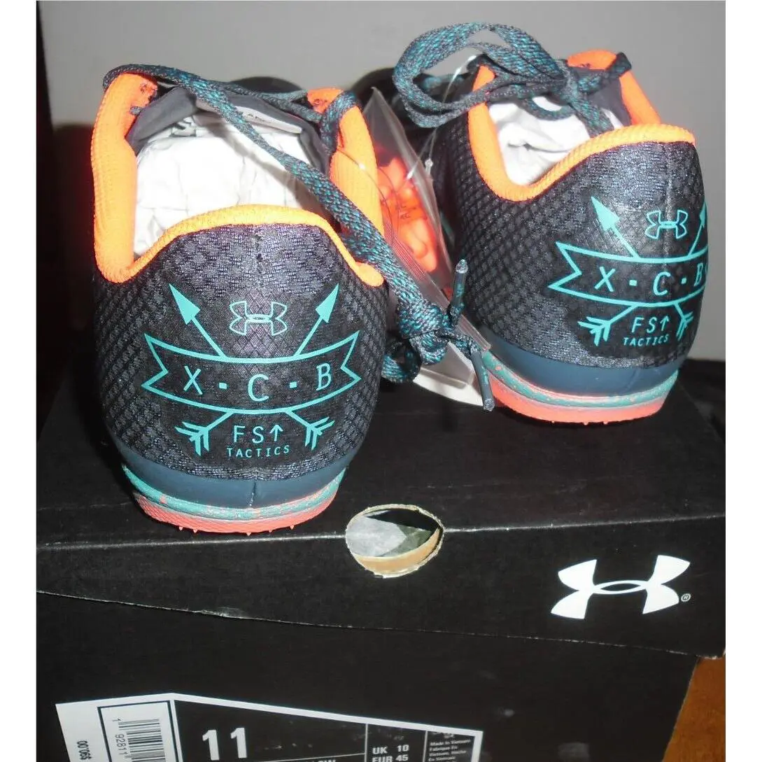 Under Armour shoes - 3022382-401 - 3022382-401 - Wire/Teal Rush/Beta Red (UPC: 192811336567) 4