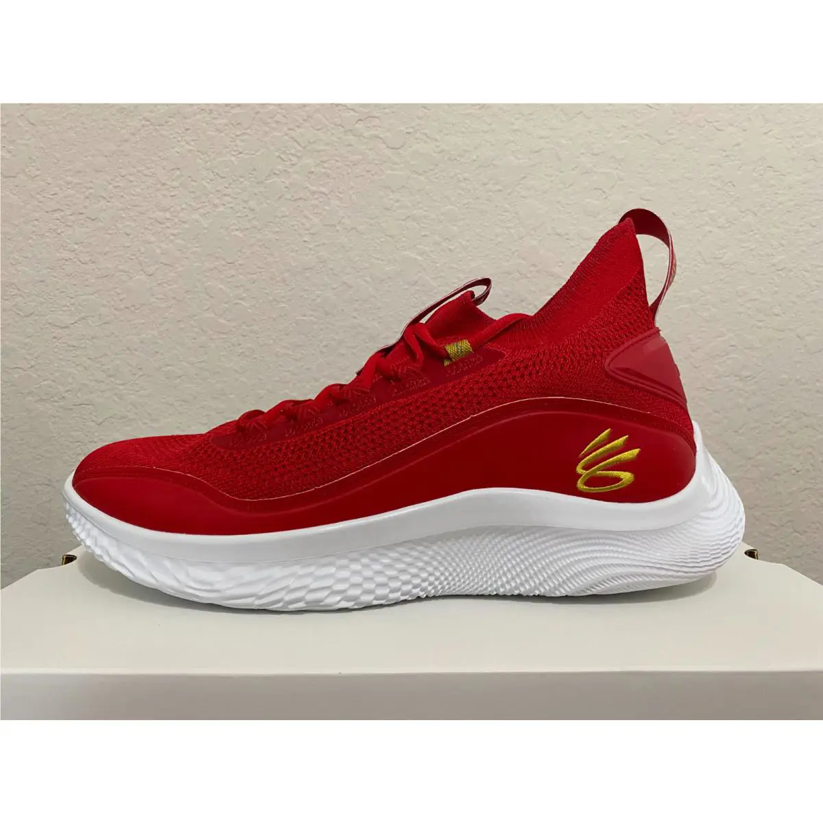 Under Armour shoes - Under Armour UA Curry 8 CNY Chinese New Year Flow - 3023085-103 - Red 1