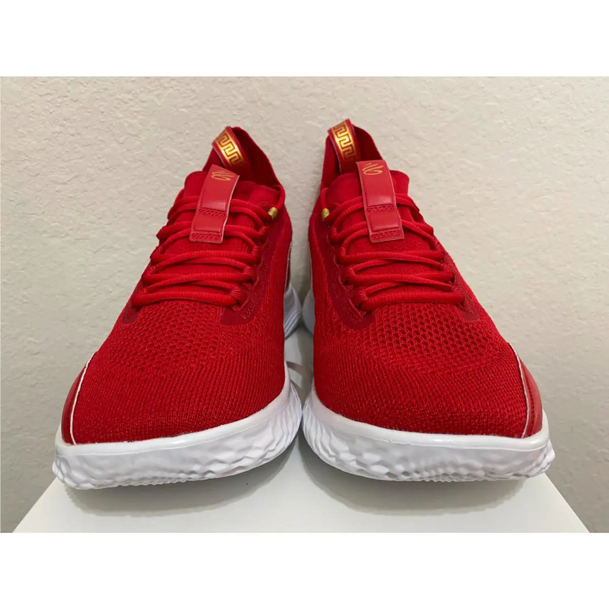 Under Armour shoes - Under Armour UA Curry 8 CNY Chinese New Year Flow - 3023085-103 - Red 5