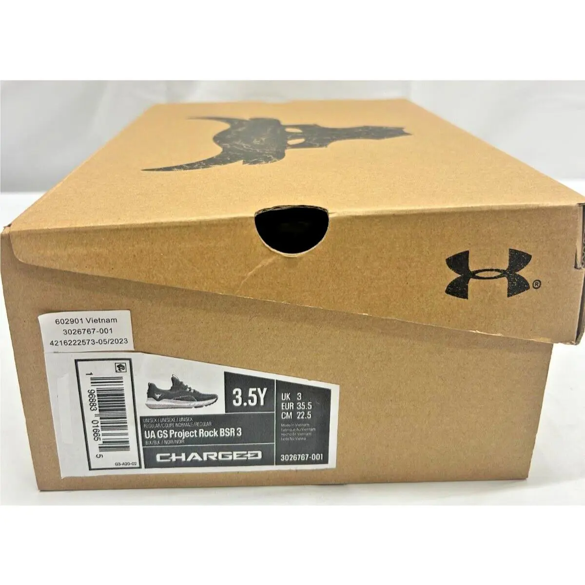 Under Armour shoes - Under Armour Project Rock BSR - Black (UPC: 196883016655) 4
