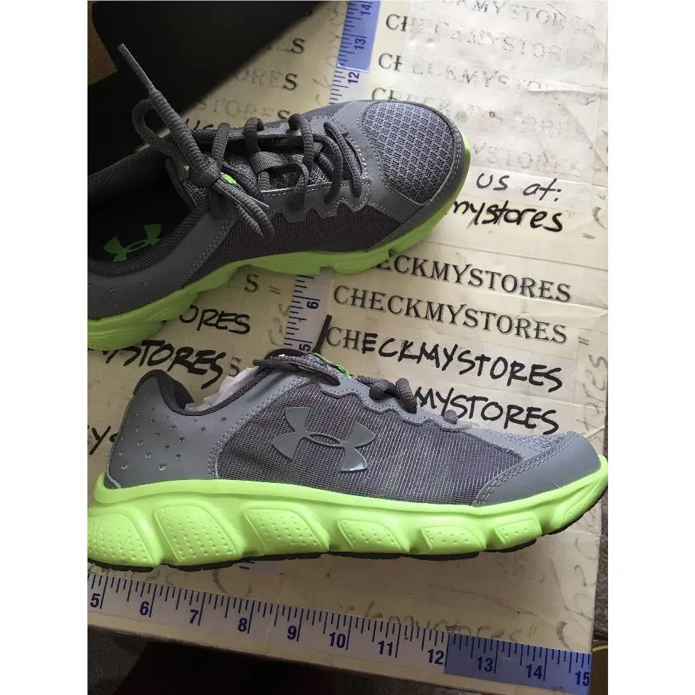 Under Armour shoes - NOR ACIET/GRAPHITE GRY/VET LIME (UPC: 190078328882) 6