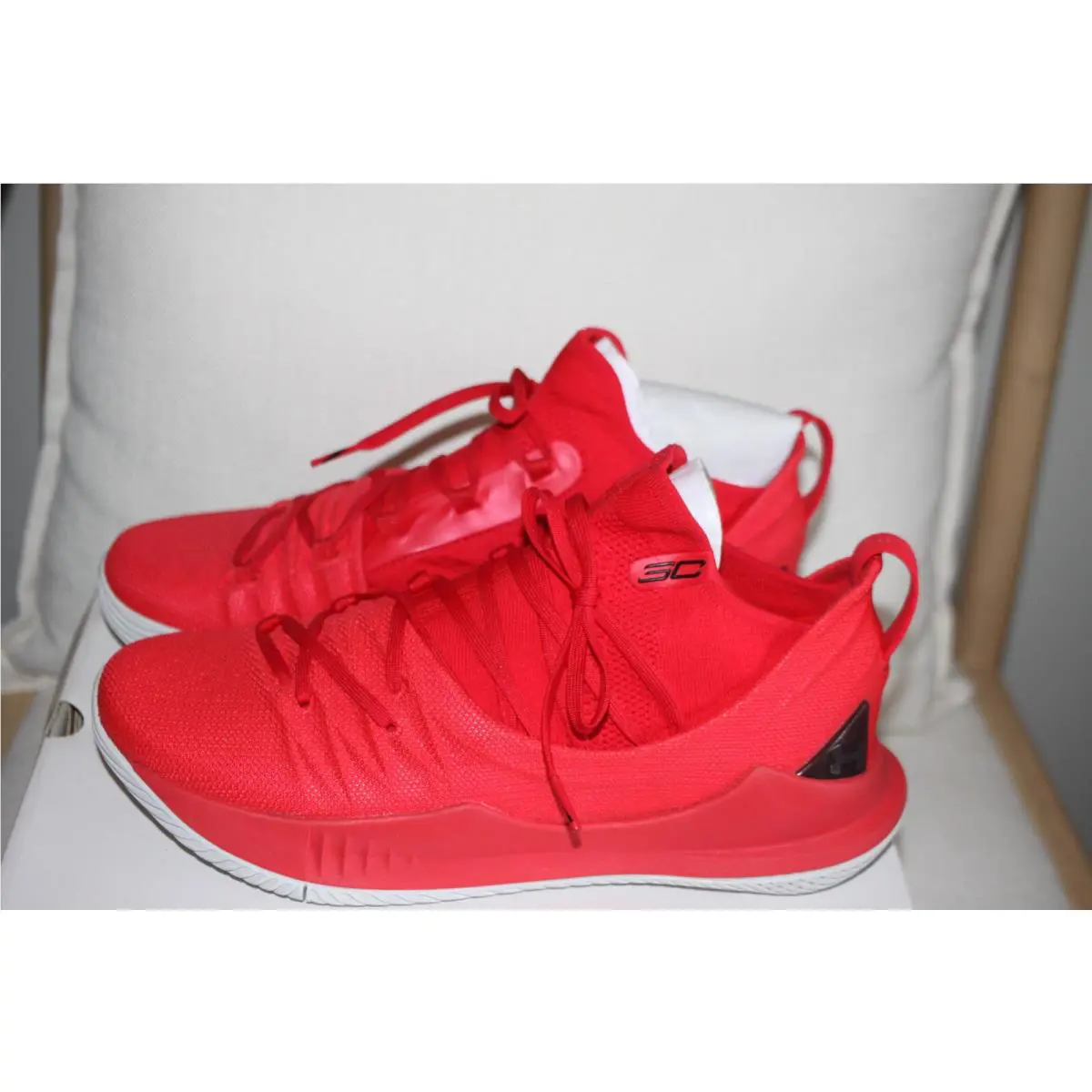 Under Armour shoes - Under armour Curry 5 - Curry - 3020657-600 - Red (UPC: 192007507757) 3