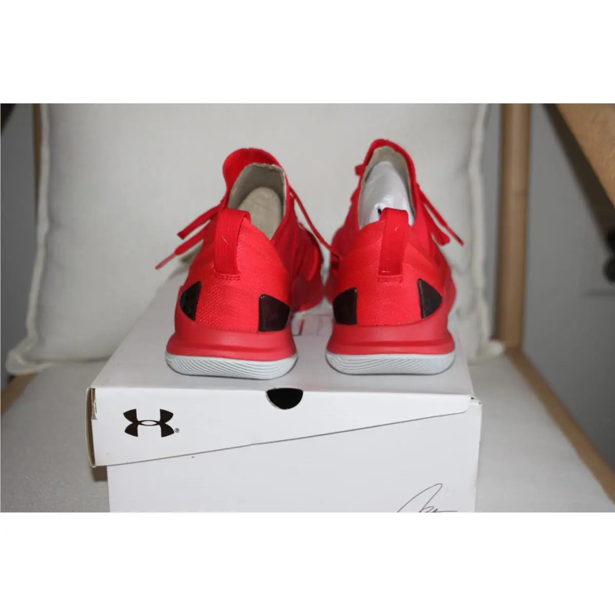 Under Armour shoes - Under armour Curry 5 - Curry - 3020657-600 - Red (UPC: 192007507757) 2