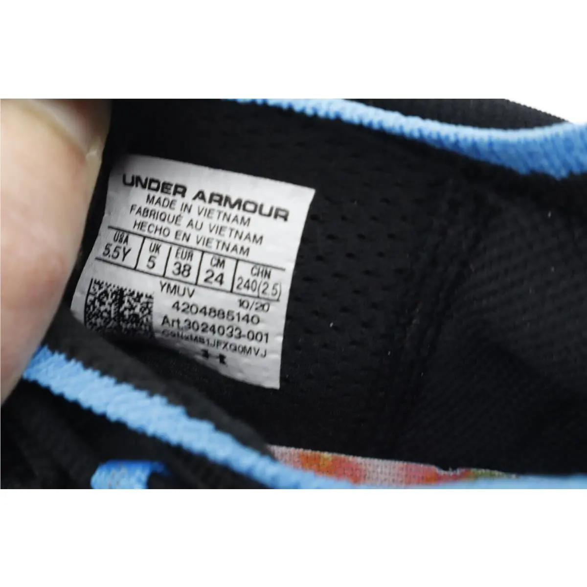 Under Armour shoes - Under Armour Curry 8 - Curry - 3024032-001 - Black 16