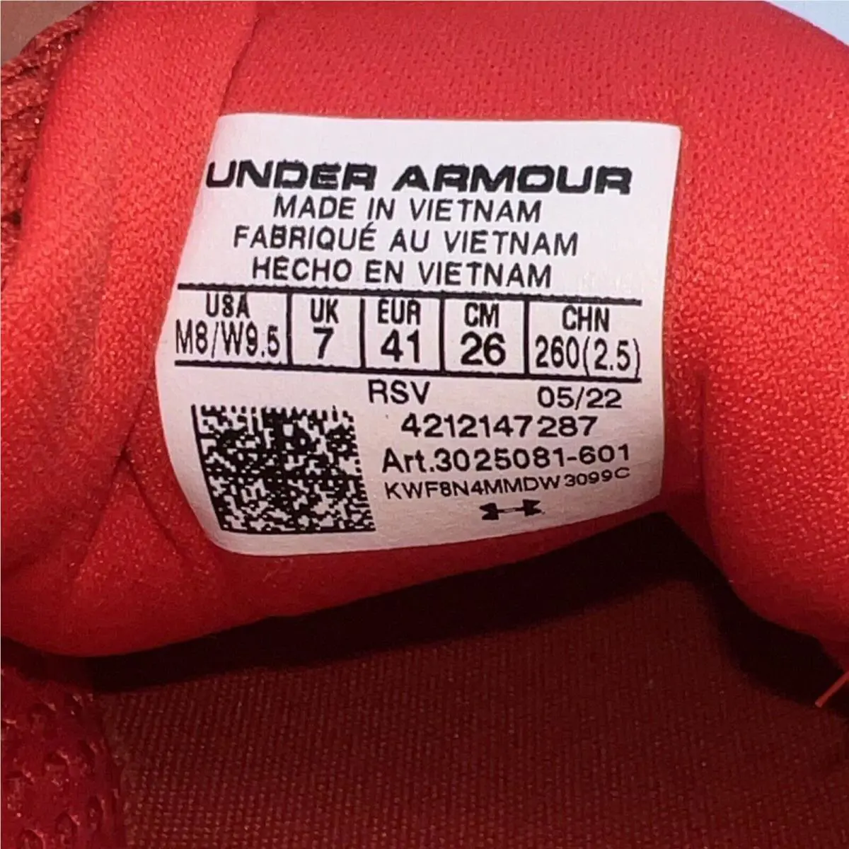 Under Armour shoes - Project Rock BSR 2 - Project Rock BSR - 3025081-601 - Red 4